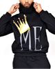 Dai Moda Dai Moda Men's Crown Me Hoodie - 1