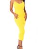Dai Moda Dai Moda Rib Knit Body-Con Midi Dress - 3