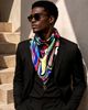 Dai Moda Dai Moda TY Print Versa Scarf with logo hardware - 2