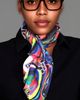 Dai Moda Dai Moda TY Print Versa Scarf with logo hardware - 3