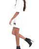 Dai Moda Dai Moda Unity Abstract Print Cotton Blend T-Shirt Dress - 4