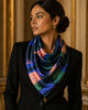 Dai Moda Dai Moda Zion Print Versa Scarf with logo hardware - 3