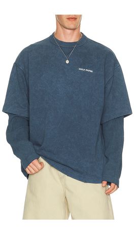 Daily Paper Daily Paper Layered Long Sleeve Tee