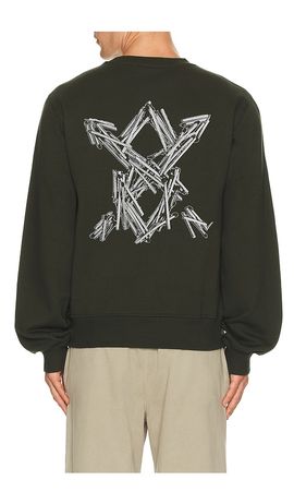 Daily Paper Daily Paper Matchstick Shield Sweatshirt