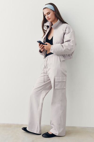 Daily Practice Astoria Wide-Leg Cargo Pants