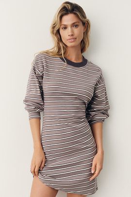 Daily Practice Bleechers Long-Sleeve Mini Dress