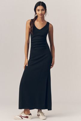 Daily Practice by Anthropologie Daily Practice Sporty Maxi Dress in Willow