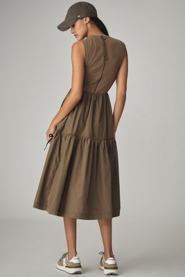 knee length dresses for ladies Dianna Floral Midi Dress main image 0