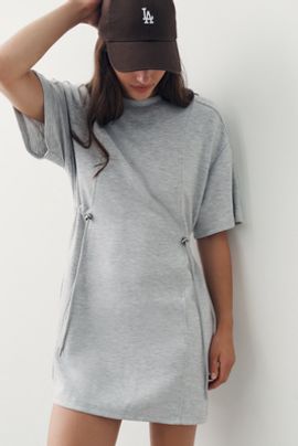 Daily Practice Cinched Mini Dress