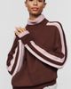 Daily Practice Cotton Blend Mock Neck Pullover Top - 1