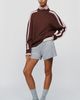 Daily Practice Cotton Blend Mock Neck Pullover Top - 2
