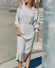 Daily Practice Double Up Midi Dress in Willow - 1