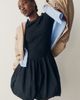 Daily Practice Drop-Waist Bubble Mini Dress - 1