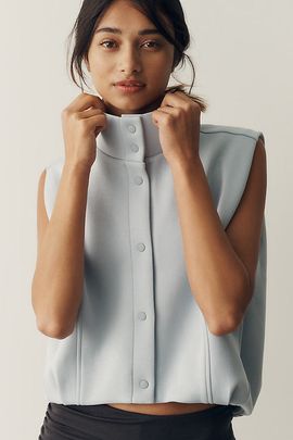 Daily Practice Funnel Neck Top