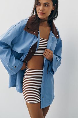 Daily Practice Oversized Trench Coat Jacket