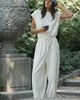 Daily Practice Short Sleeve Knit Jumpsuit - 1
