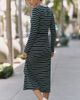 Daily Practice Twist Cotton Stretch Midi Dress - 3