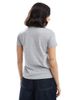 Daisy Street Daisy Street applique flag t-shirt in heather gray - 3