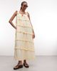 Daisy Street Daisy Street chuck on smock maxi dress with ruffles in butter yellow - 1
