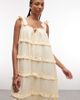 Daisy Street Daisy Street chuck on smock maxi dress with ruffles in butter yellow - 2