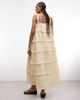Daisy Street Daisy Street chuck on smock maxi dress with ruffles in butter yellow - 3