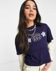 Daisy Street Daisy Street douple layer long sleeve skate t-shirt with puff 1992 graphic-Blue - 1