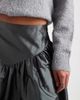 Daisy Street Daisy Street drop waist taffeta skirt in gunmetal gray - 3