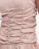 Daisy Street Daisy Street dropped waist ruched mini dress with tie straps in pink stripes - 3