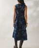 Daisy Street Daisy Street Flora Tiered Ruffle Denim Midi Dress in Blue, Women's at Urban Outfitters - 2