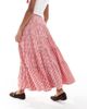 Daisy Street Daisy Street frill seam maxi skirt in red gingham - 4