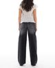 Daisy Street Daisy Street low rise baggy fit jeans in black - 2