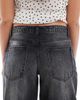 Daisy Street Daisy Street low rise baggy fit jeans in black - 4