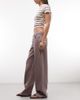 Daisy Street Daisy Street low rise boyfriend fit jeans in mauve-Purple - 3