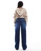 Daisy Street Daisy Street low rise boyfriend jeans in luna blue - 2