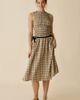 Daisy Street Daisy Street Nola Drop Waist Smocked Midi Dress in Yellow, Women's at Urban Outfitters - 1