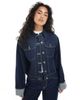 Daisy Street Daisy Street paneled fitted denim jacket in navy indigo - part of a set - 1