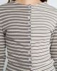 Daisy Street Daisy Street Pecan Contrast Stripe Cardigan in Grey, Women's at Urban Outfitters - 1