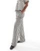 Daisy Street Daisy Street pull on boxer style pants in black gingham - part of a set - 3