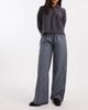 Daisy Street Daisy Street pull on drawstring pant in navy stripe - 1