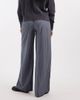 Daisy Street Daisy Street pull on drawstring pant in navy stripe - 3