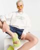 Daisy Street Daisy Street sweatshirt with retro mountains grpahic-White - 1