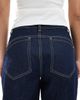 Daisy Street Daisy Street wide leg denim jeans with turned up cuffs in navy indigo - part of a set - 4