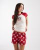 Daisy Street Daisy Street x Paul Frank top and shorts pajama set in red - 1