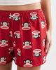 Daisy Street Daisy Street x Paul Frank top and shorts pajama set in red - 3
