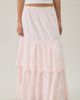 Daisy Street Daisy Street Zefir Embroidered Tiered Maxi Skirt in Pink, Women's at Urban Outfitters - 2