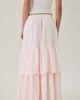 Daisy Street Daisy Street Zefir Embroidered Tiered Maxi Skirt in Pink, Women's at Urban Outfitters - 5