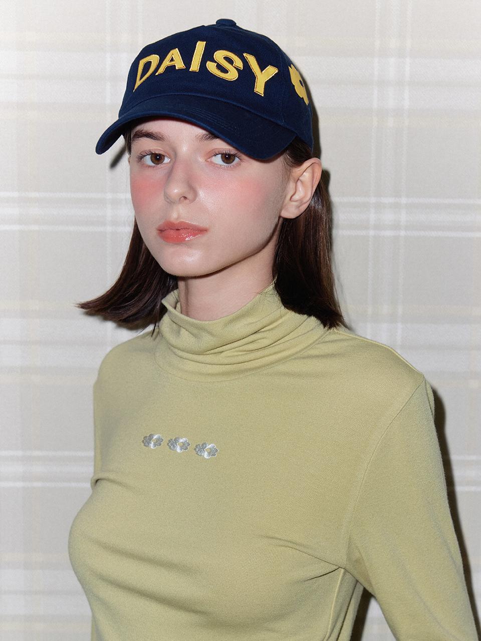 DAISY SYNDROME BLOSSOM BALL CAP navy