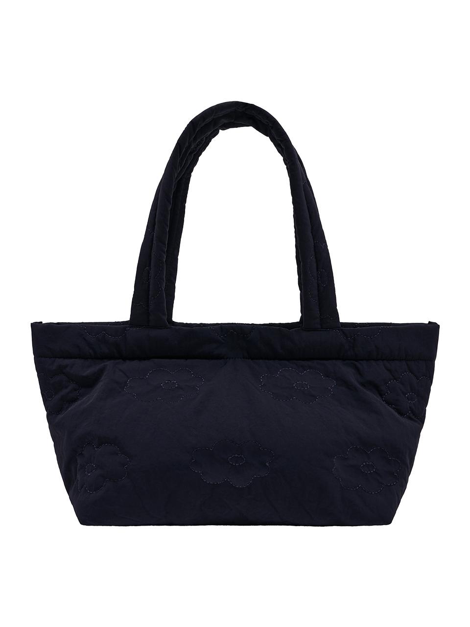 DAISY SYNDROME BLOSSOM QUILTING BAG navy