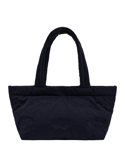 DAISY SYNDROME BLOSSOM QUILTING BAG navy