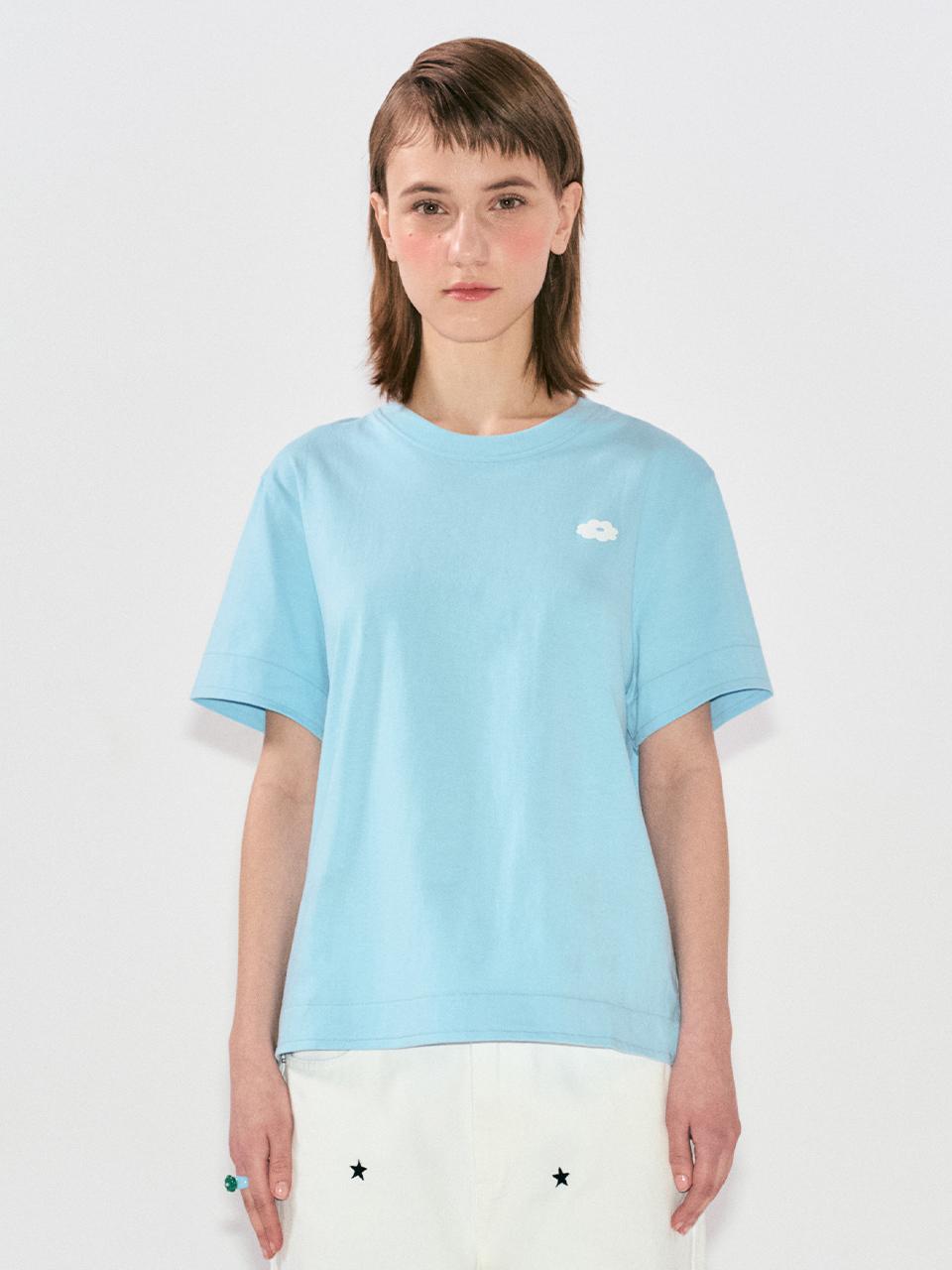DAISY SYNDROME Brand Logo Graphic T-shirt - Blue